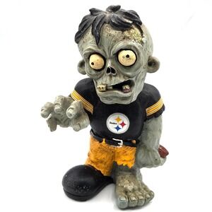 Pittsburg Steelers Collectible Zombie Figure Forever Collectibles 8" NFL